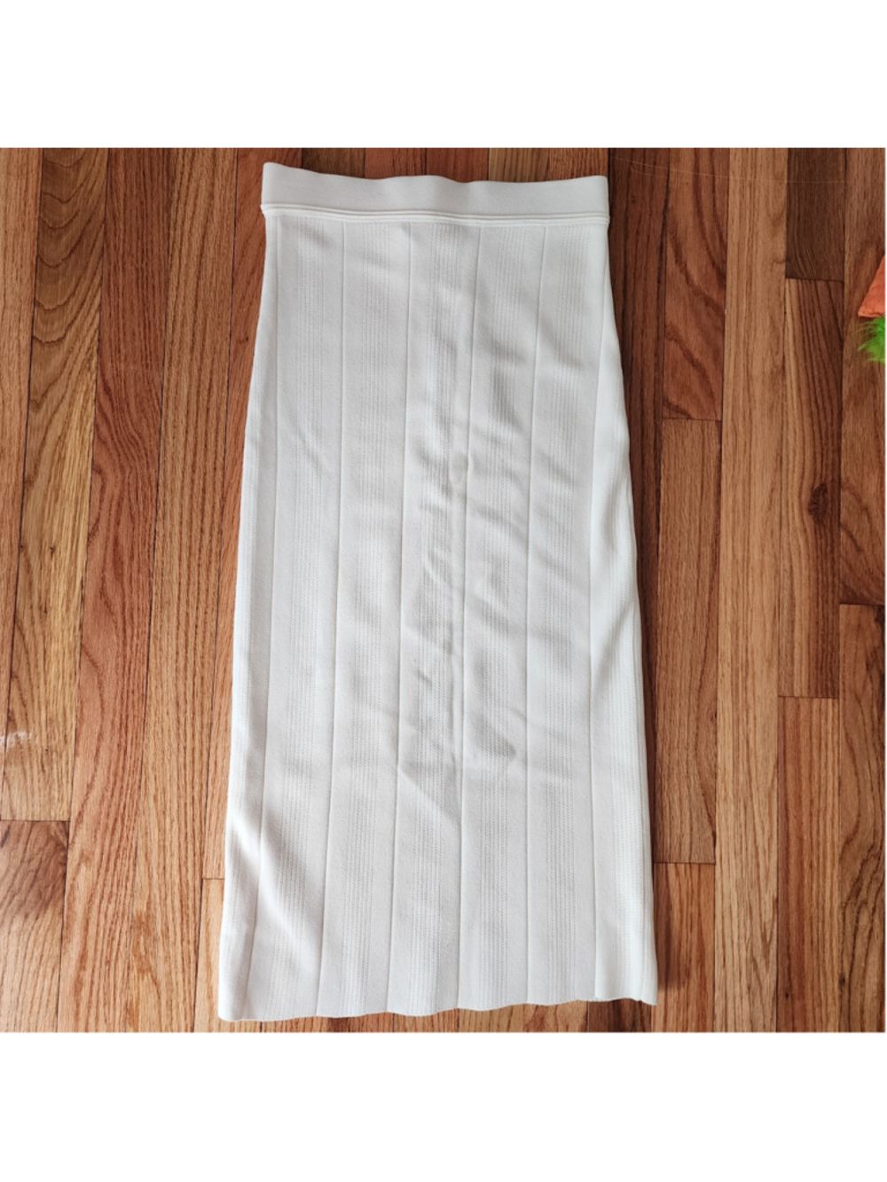 IRO Paris Caifa White Knit Midi Skirt Small NWT - Picture 3 of 6